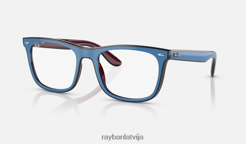 rb7209 optika pulēts debeszils pelēks bordo F0L86X1743 vīriešiem Ray-Ban saulesbrilles