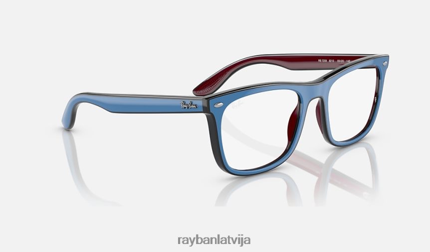 rb7209 optika pulēts debeszils pelēks bordo F0L86X1743 vīriešiem Ray-Ban saulesbrilles