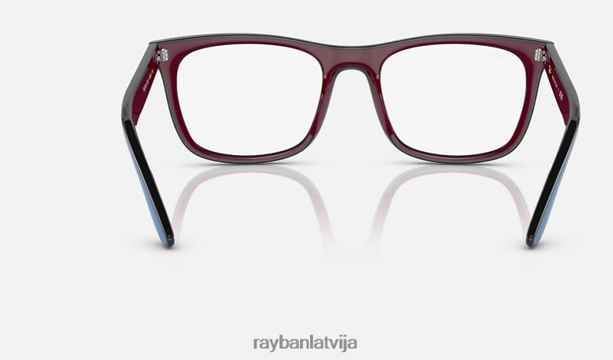 rb7209 optika pulēts debeszils pelēks bordo F0L86X1743 vīriešiem Ray-Ban saulesbrilles