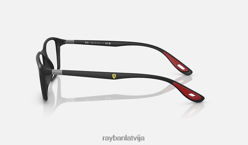 rb7213m optikas scuderia ferrari kolekcija matēts melns F0L86X2219 vīriešiem Ray-Ban saulesbrilles