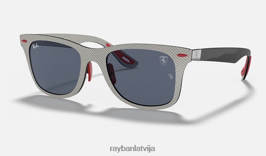 rb8395m scuderia ferrari kolekcija matēts pelēks/pelēks F0L86X1483 vīriešiem Ray-Ban saulesbrilles