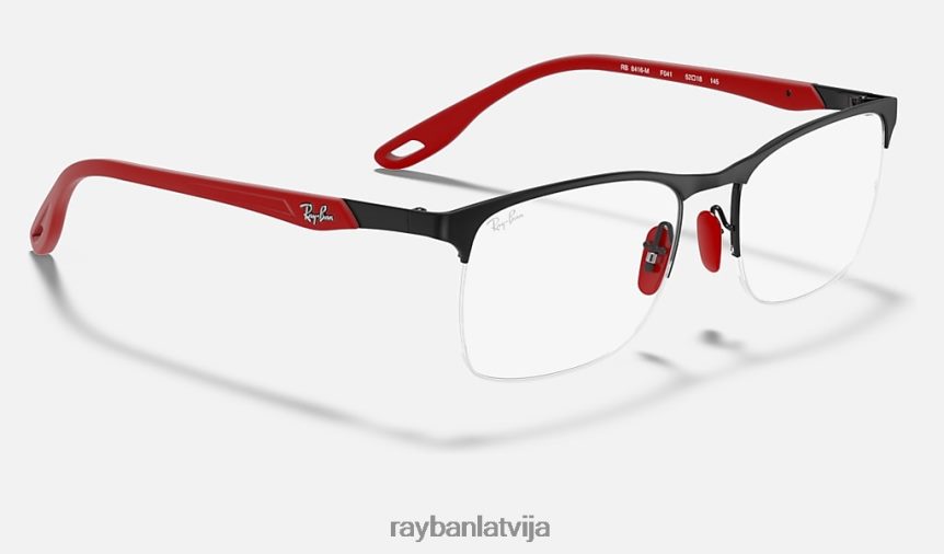 rb8416m scuderia ferrari kolekcija matēts melns F0L86X2385 vīriešiem Ray-Ban saulesbrilles