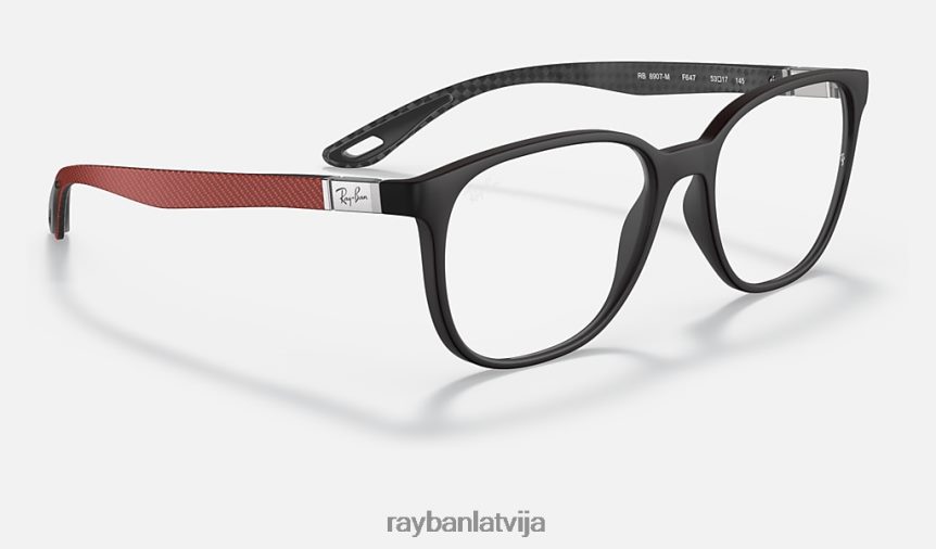 rb8907m scuderia ferrari kolekcija matēts melns F0L86X2490 vīriešiem Ray-Ban saulesbrilles