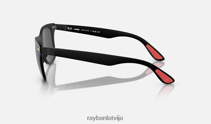 scuderia ferrari spain ltd | pielāgojis Karloss Sencs matēts melns/tumši pelēks F0L86X1556 vīriešiem Ray-Ban saulesbrilles