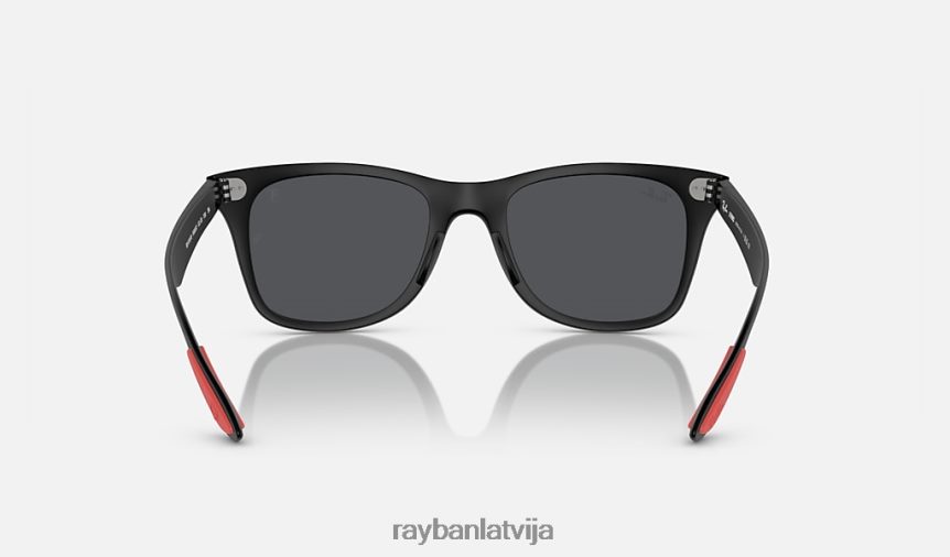 scuderia ferrari spain ltd | pielāgojis Karloss Sencs matēts melns/tumši pelēks F0L86X1556 vīriešiem Ray-Ban saulesbrilles