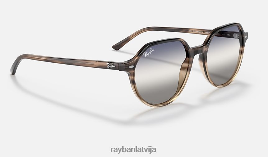 thalia divgradients pulēta brūna havana/zila/pelēka F0L86X1250 vīriešiem Ray-Ban saulesbrilles