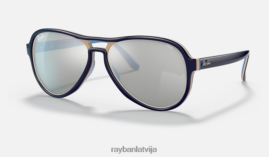 vagabond spogulis attīstās pulēta gaiši zila/pelēka/zila fotohroma F0L86X1189 vīriešiem Ray-Ban saulesbrilles