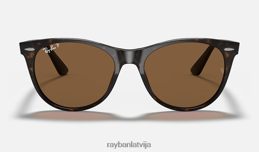 wayfarer ii klasika pulēta plankumaina havana/brūna F0L86X549 vīriešiem Ray-Ban saulesbrilles